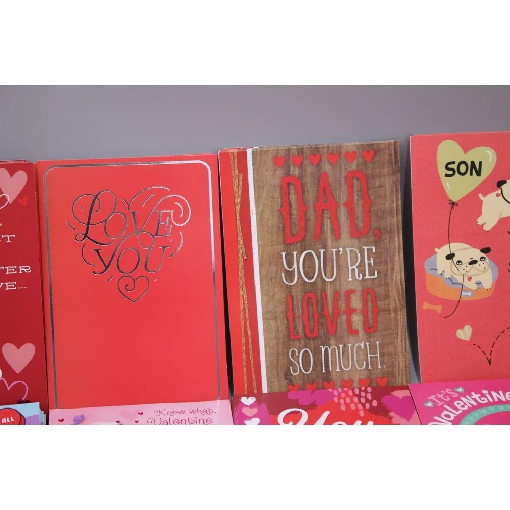 Lot of 120 Hallmark Valentine's Day Cards w/Envelopes Retail Sale New Lot 2